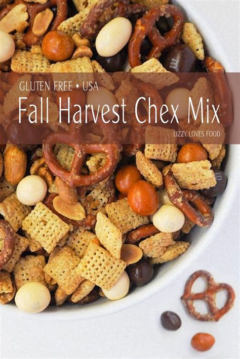 Fall Harvest Chex Mix For Thanksgiving Recipe Chex Mix Chex Food