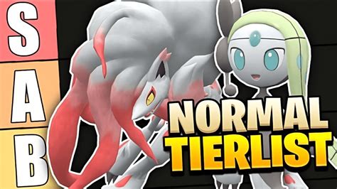 Ranking Every Normal Type Pokemon In Competitive Pokemon YouTube