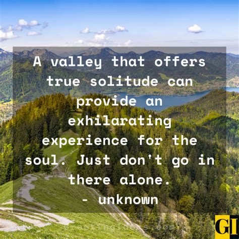 30 Popular and Beautiful Valley Quotes and Sayings