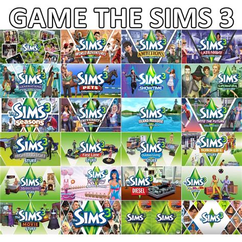 Jual The Sims 3 Complete Collection Full Dlc Game Pc Laptop Shopee