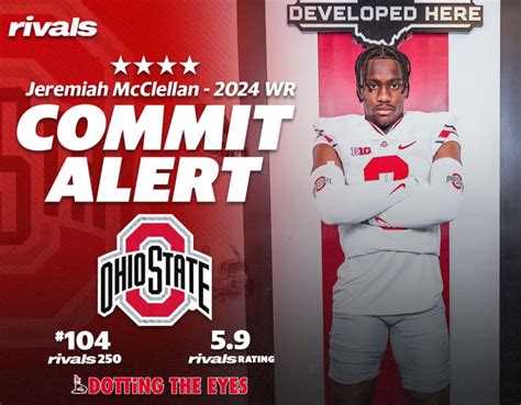 Four Star WR Jeremiah McClellan Commits To Ohio State Rivals