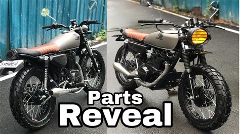 Honda Tmx 125 Scrambler Build Part's Reveal, 43% OFF