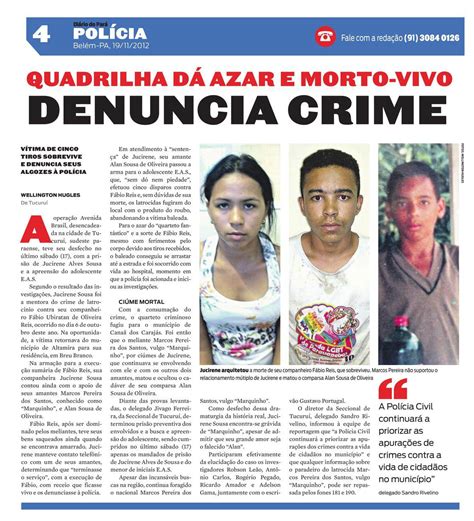 Jornal De Tucuru E Regi O Gazzeta Regional Di Rio Do Par Caderno