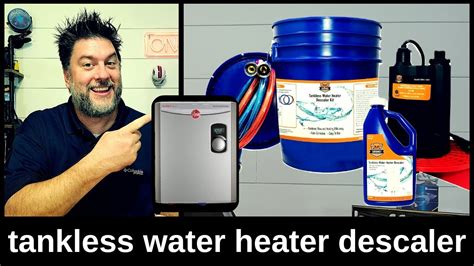 How To Descale A Tankless Water Heater Chromex Tankless Water Heater Descaler Kit 557 Youtube