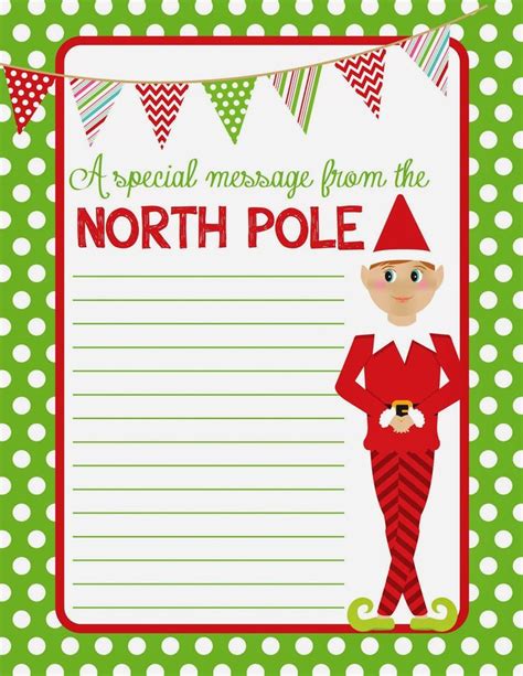 Best Images Of Elf On The Shelf Free Printable Christmas Paper