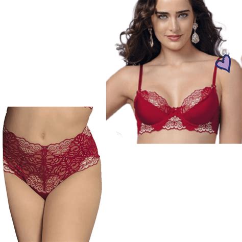 Conjunto Lingerie Feminina Demillus Elegante Promenade Lingerie