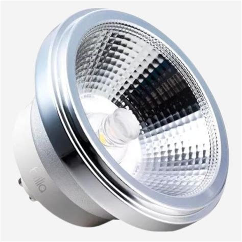 Lâmpada Led Refletora 15 Gu10 Ar111 9 8w 600lm 2700k Bivolt Brilia