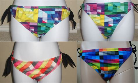 Nwt Hurley Multi Hipster With Ties Or String Tie Side Swim Bikini