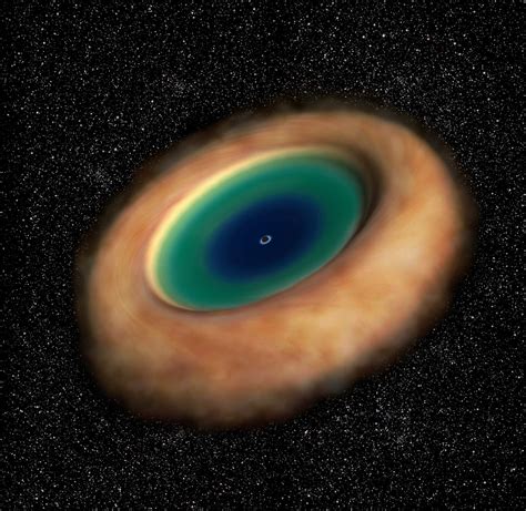 Rotating Dusty Gaseous Donut Spotted Around An Active Supermassive