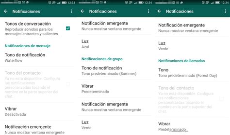 WhatsApp cómo personalizar las notificaciones en Android y iPhone