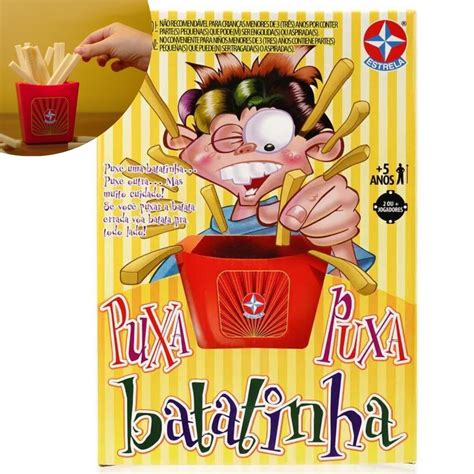 Jogo De Mesa Puxa Puxa Batatinha Jogo Da Batata Pula Batatinha Estrela