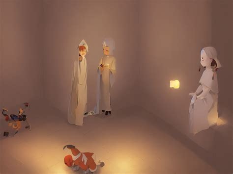 Krea Ai The Annunciation By Goro Fujita Trending On Artst