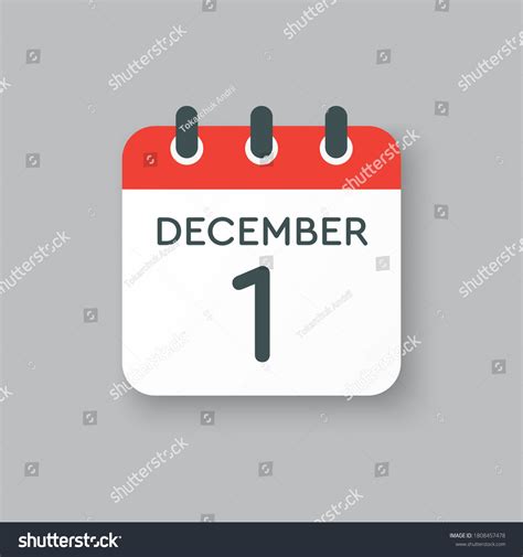 December 1 Calendar: Over 7,947 Royalty-Free Licensable Stock ...