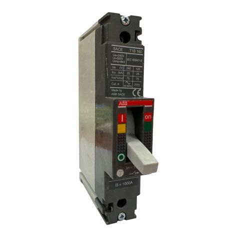 T B Abb Sace Molded Case Circuit Breaker