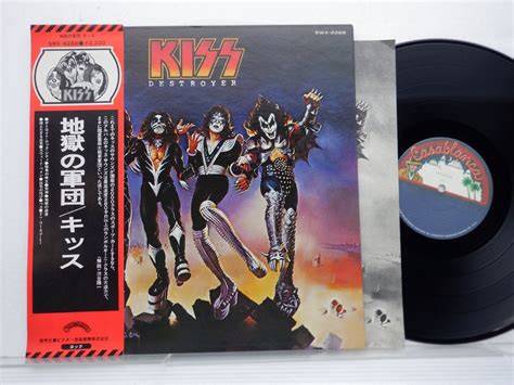 【やや傷や汚れあり】kissキッス「destroyer地獄の軍団」lp（12インチ）casablancaswx 6268洋楽