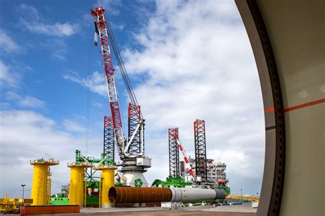 Foundation Installation Starts At Belgiums Largest Offshore Wind Farm