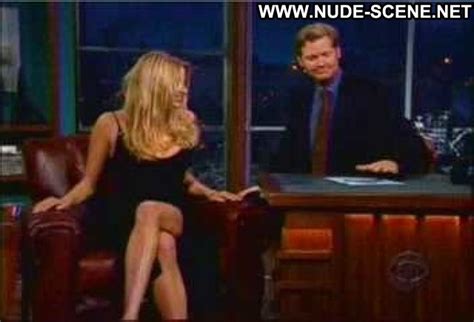 The Late Late Show With Craig Kilborn Estella Warren Black Celebrity Stage