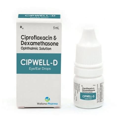 Ciprofloxacin And Dexamethasone Eye Drops Age Group Adult At Best