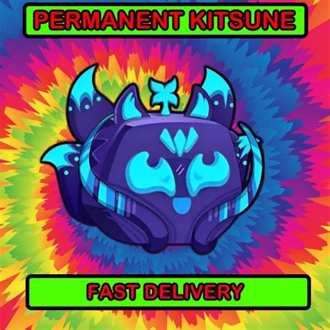 PERMANENT KITSUNE FRUIT - Blox Fruits Game Items - Gameflip