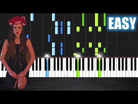 Major Lazer Lean On Easy Piano Tutorial By Plutax Synthesia Youtube