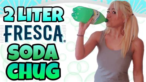 Sexy Girl Chugging Soda Burping Image Telegraph