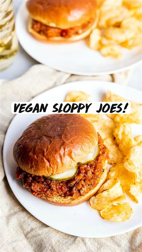 Easy Vegetarian Sloppy Joes Artofit