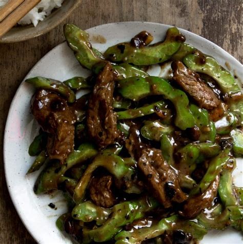 Bitter Melon Recipe With Black Bean Sauce Pups With Chopsticks