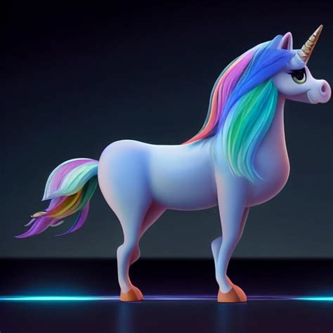 Pixar Style Unicorn Detailled Ultra 4K Midjourney OpenArt