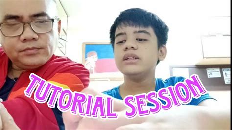 Tutorial Session Day Reading Tenggoy Agoy Vlogs Youtube