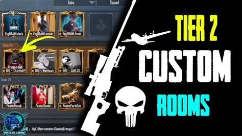 TIER 2 CUSTOM SCRIMS PUBG MOBILE TEAM TMB YouTube