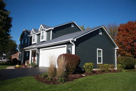 Iron Gray James Hardie Siding Modern Chicago By Opal Enterprises