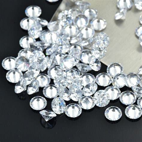 Natural White Diamond 2 Mm Round 1 00 Ct D Color VVS1 Certified 28 PCS