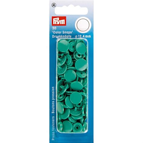 Prym NF Druckkn Color Snaps rund 12 4mm grün online kaufen SCHLEMMI