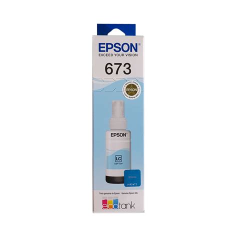 TINTA EPSON T673 520 LIGHT CIANO L8XX T673520 AL 70ML