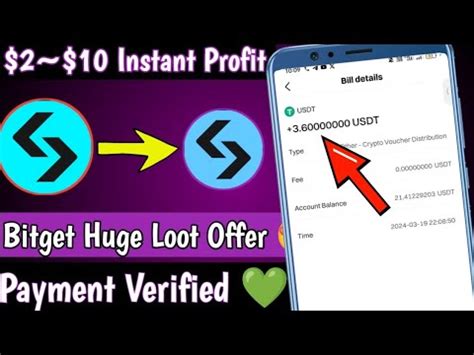 Instant Upto Profit Bitget Huge Loot Offer All User Loot