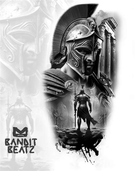 Spartan Warrior Tattoo Design By Banditbeatz Idee Per Tatuaggi