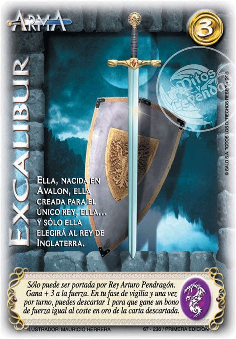 Spoiler Completo Espada Sagrada Mitos Y Leyendas TCG