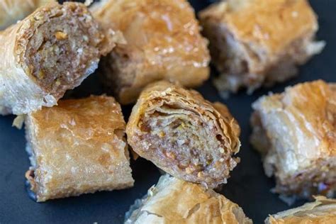 Easiest Rolled Baklava Recipe Momsdish