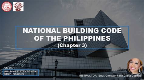 National Building Code Of The Philippines Chapter 3 Youtube