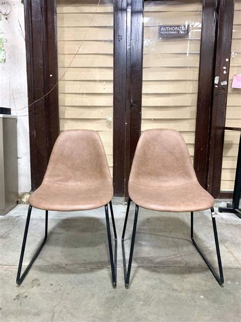 Industrial dining chairs on Carousell