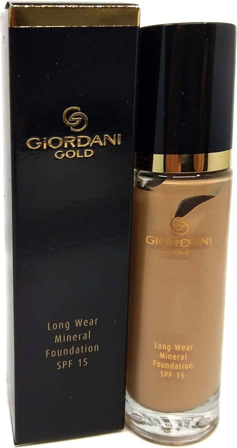 Oriflame Giordani Gold Base De Maquillaje Mineral De Larga Duración Spf 15 Natural Beige