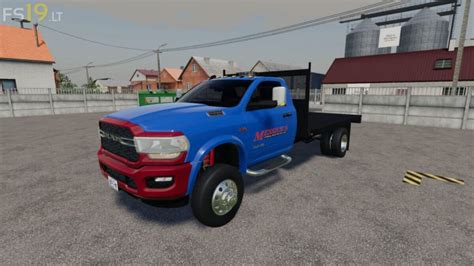 2020 Dodge Ram 3500 Flatbed V 20 Fs19 Mods Farming Simulator 19 Mods 2f9