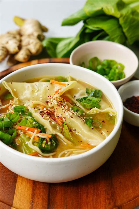 Quick Dumpling Soup - PlantYou