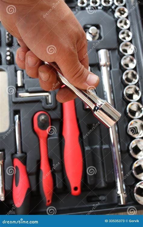 Tool Kit for the Mechanic of a Car Stock Image - Image of design, tools: 33535373