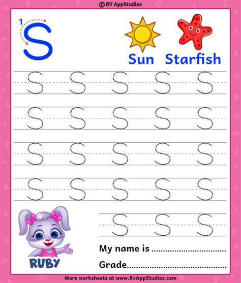 Uppercase Letter Tracing Worksheets Free Printable - Infoupdate.org