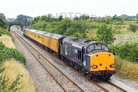 Rail Photoprints Class 37 6 37602 Y Charltonadam 210706 Jc008