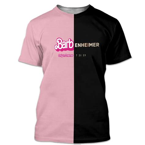 Barbenheimer Barbie Movie Oppenheimer Shirt The Ultimate Double