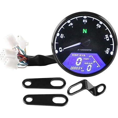 Amazon Acouto Speedometer Tachometer For Motorcycle Rpm