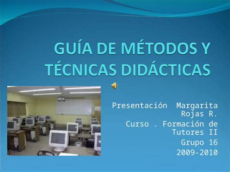 PPT Guía de Métodos y Técnicas Didácticas DOKUMEN TIPS