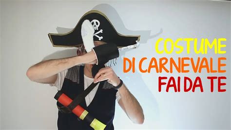 Costumi Di Carnevale Per Bambini Fai Da Te Pirata Parte Youtube